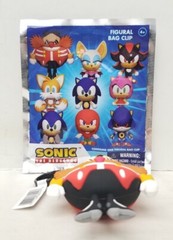 Monogram 3.25″ Sonic The Hedgehog Series 1 “Dr. Eggman” 3D Figural Bag Clip READ