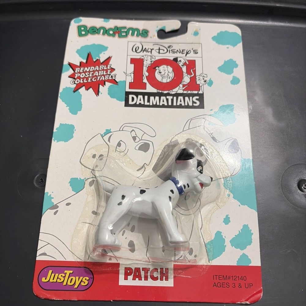 Walt Disney’s 101 Dalmatians Bend-ems Patch New In Package Justoys Toy