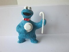 Sesame Street Cookie Monster Tap Dancing Figure Applause