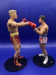 ROCKY VS DRAGO • ROCKY IV NECA FIGURES