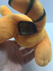 GARFIELD 6″ Vintage Garfield Plush Fine Toy Co Paws 1978 NWT