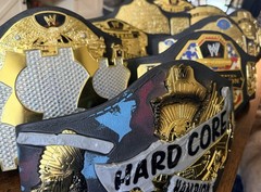 Vintage Y2K WWE WWF Wrestling Belt Foam Replica Jakks Huge Lot
