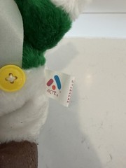 Vintage 1988 Acme Nintendo Super Mario Bros. 9″ Luigi Plush Toy Doll With Tags