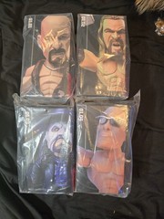 Loot Crate WWE Slam Stars Set of 4 Stone Cold, Triple H, Undertaker, Rock NIB