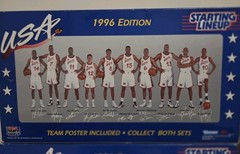 Starting Lineup USA Olympic Basketball Team Figures 1996 Sets One & Two NEW