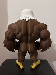 American GigaChad Eagle – Patriotic Muscle Eagle Figure