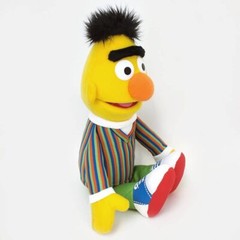 GUND Sesame Street Bert 14″ Plush Soft Kids Toy New in Poly Bag Surface-washable