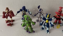 Medabots Action Figures {9} Hasbro Takara Tomy 2.5” Mini Figures & Cards