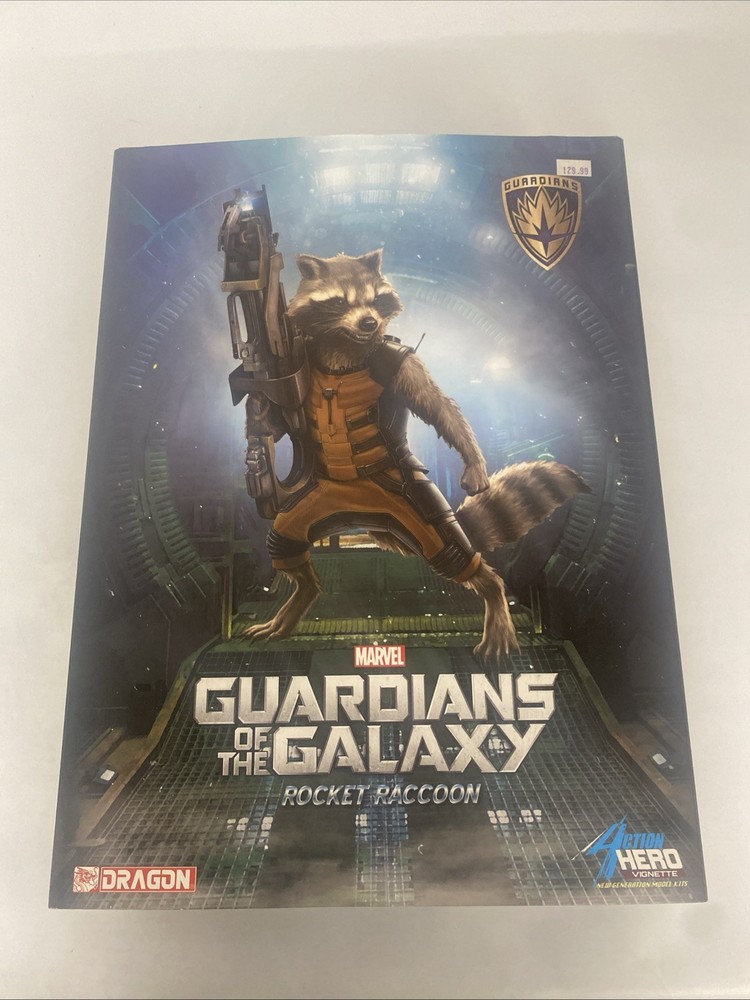 Dragon Guardians of the Galaxy Rocket Raccoon Action Hero 1:9 38130 Model Kit