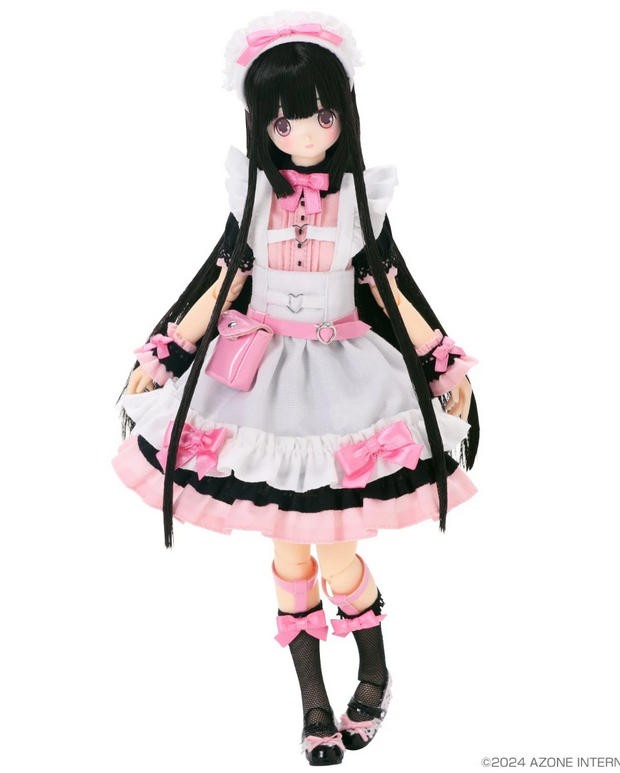 Pre-Order Azone Melty☆Cute Dream Maid Raili Pinkish Girl Ver. 9.8In Bjd Full Set