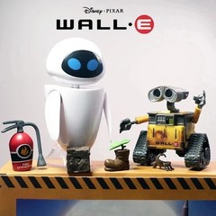 Wall-E And Eve Mini Robot Movable Action Figure Party Toys Gift New in Box