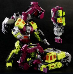 New In Stock NBK Devastator Transformation Toy Oversized Figure No Box