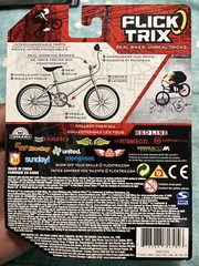 1-Flick Trix Redline RL 7.1 Finger Bike Silver New in package Sealed Rare 2009