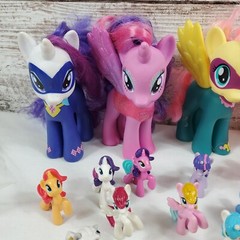 MLP My Little Pony lot of ponies. Various sizes generations. Toy lot 28 total