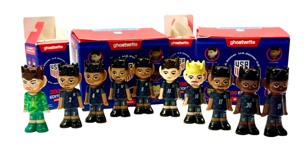 2026 Ghostwrite USMNT FULL base set (Minus SSP Mascot) USA World Cup Soccer