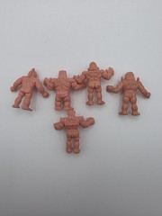 Vintage M.U.S.C.L.E. Men Figures Lot of 13 1980s Mattel Kinnikuman Flesh Color