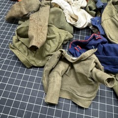 AS-IS Hasbro 12” GI JOE 1960’s – 70’s Jumpsuit Clothes Lot – Adventure Team C4