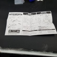 Spider-Man Web Blaster Dual Action Web Fluid Or Water Shooter INCOMPLETE