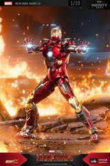 zd toys IRON MAN MARK 19 “TIGER” 1/10 action figure iron man 3 MARVEL NEW