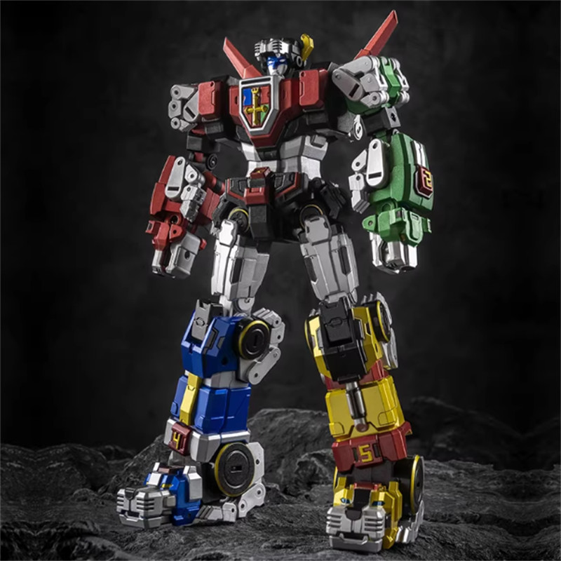 New In Stock Lucky Cat Micro Cosmos MC-01S Elvis Voltron Metallic Version Figure