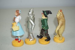 Wizard of Oz PVC Figure Lot of 8 Vtg Lowe’s Ren Presents 1987 1988 MGM Turner