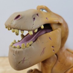 Disney Store The Good Dinosaur 12″ Butch T-Rex Vivian Figure Lot Partial Action