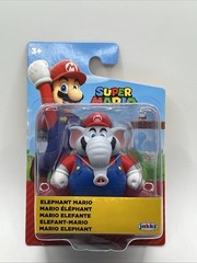 Super Mario ELEPHANT MARIO 2.5 Inch Figure Jakks Pacific NEW