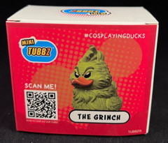 Mini Tubbz – The Grinch – Rubber Duck – Approx 2″ High