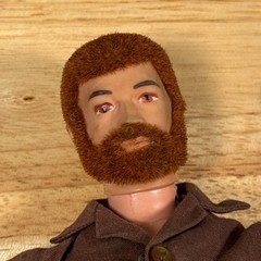 Vintage 1964 Hasbro GI Joe Figure 12″ Adventure Team Flock Red Hair Clothing Lot