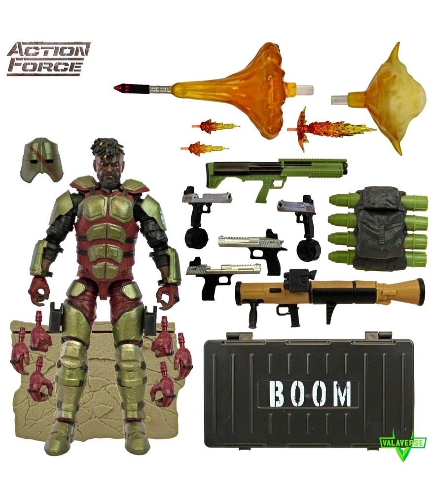 CUSTOM OPERATION MONSTER FORCE 1:12 EXPLOSIVE ORDINANCE EOD SPECIALIST 6” FIGURE