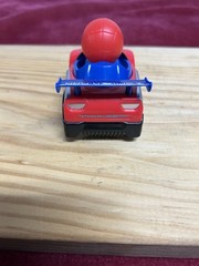 Spider-Man Web Friction Car Toy Candide No Batteries Required For Movement RedBl