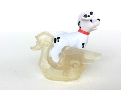 101 Dalmatians Frozen Ice Swan Figure, Vintage McDonald’s 1990’s