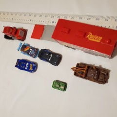 Diecast Disney Pixar Cars McQueen Mack Hauler Truck 95 Kids Toy Car Lot Set Film