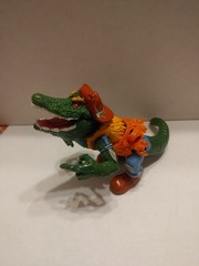 Teenage Mutant Ninja Turtles Leatherhead Action Figure 1989 Playmates Loose