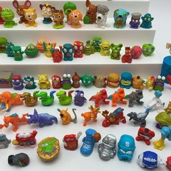 Lot Of 136 Grossery Gang Trash Pack Ugglys Pets Zuru Smashers Dino Flush Force