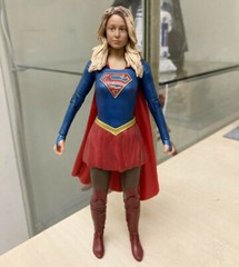 DC Collectibles CW Supergirl Melissa Benoist TV Custom action Figure 7” loose