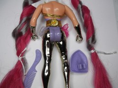 Entrapta Complete Doll Figure Comb Shield Vtg 1980’s Princess of Power She-ra