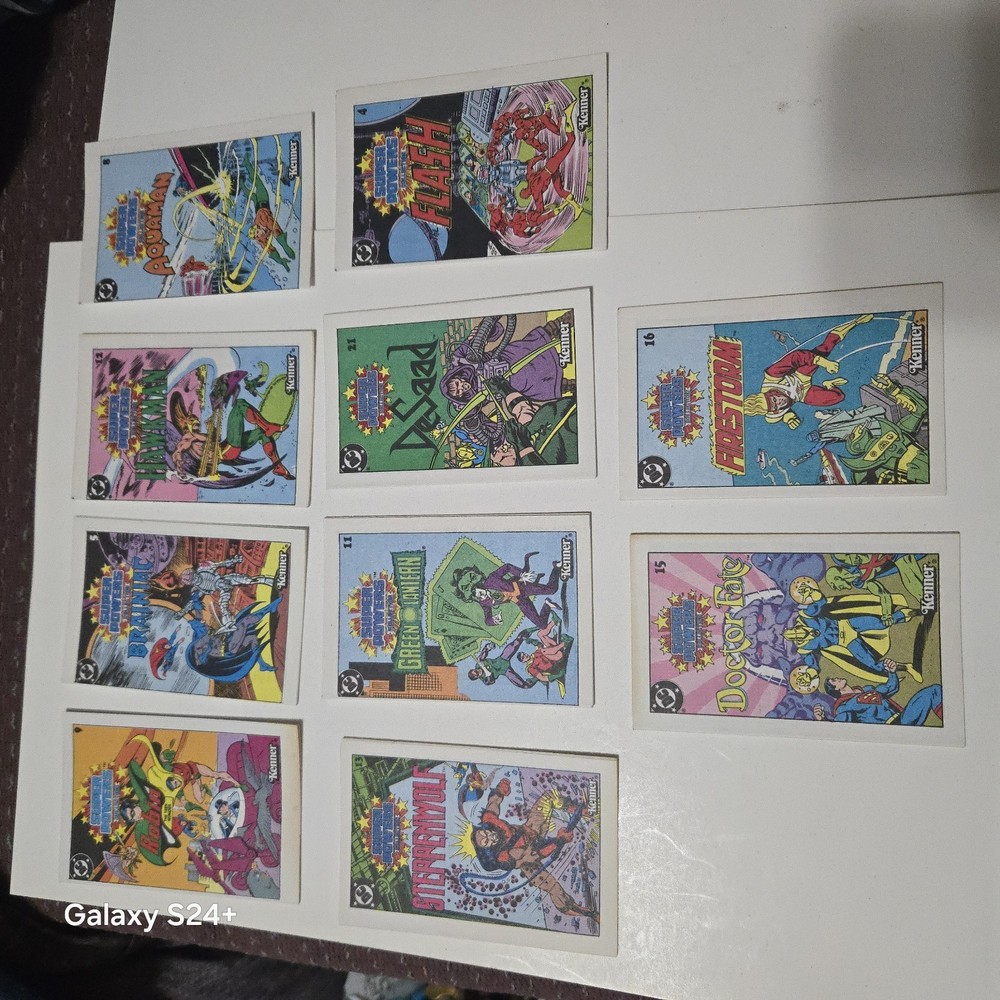 10 Kenner DC Super Powers Mini Comics Green Lantern Flash Steppenwolf