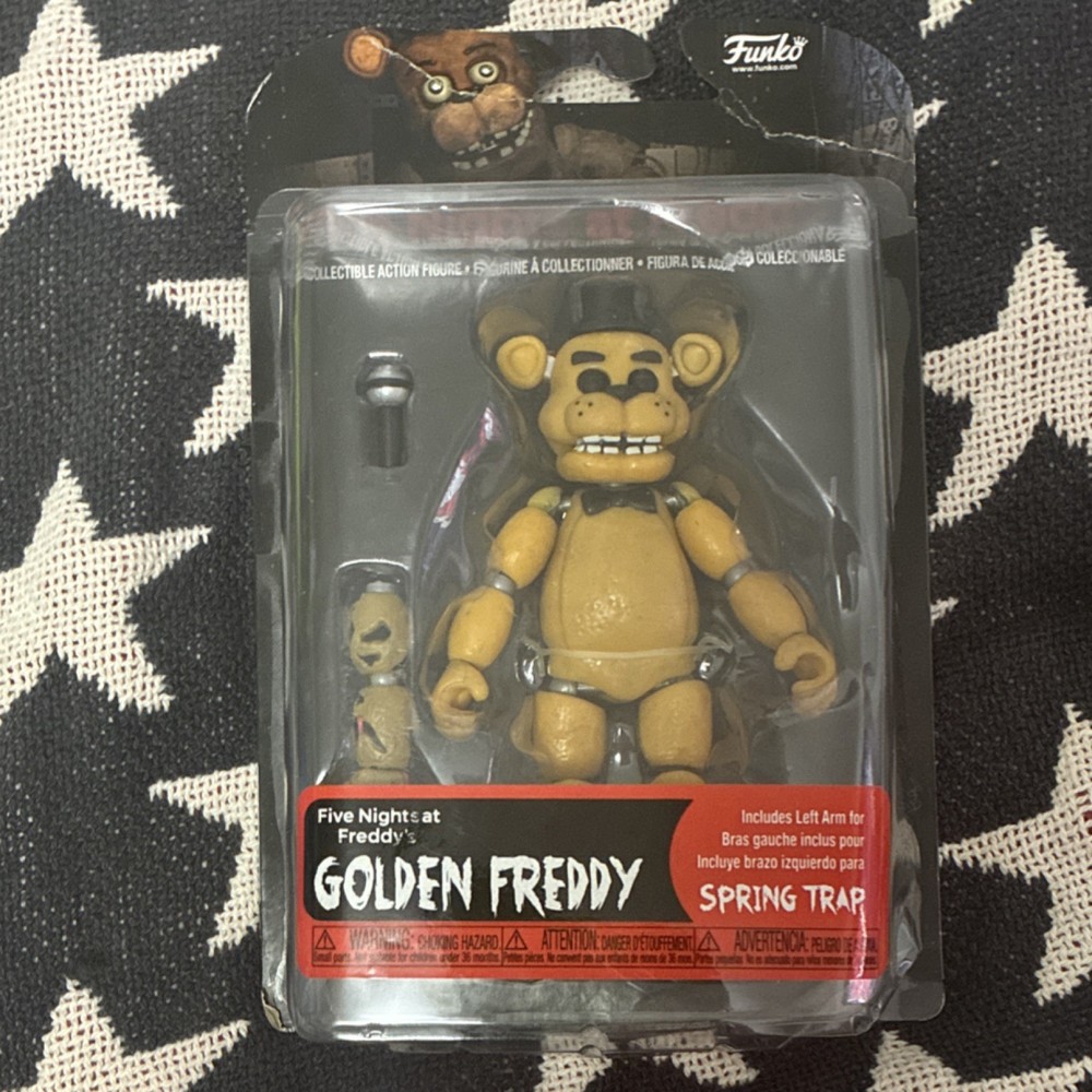 Funko Five Nights at Freddy’s Golden Freddy Gold Collectible Figure w/ Extra Arm