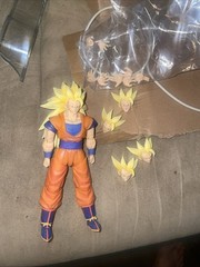 SH Figuarts Dragon Ball Z Demoniacal Fit Goku SSJ3 Dragon- No Box check pictures