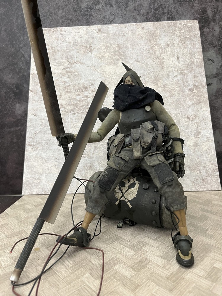 threeA – Heavy Duty Slicer Death Mask Tomorrow Kings Figure Ashley Wood