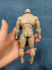 US MUFF TOYS ADAM 1/12 Scale Jointed Flexible 6″ Male Action Figure Head Body