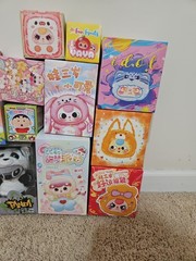 Lot Bundle Of 15 Blind Boxes Set Figurines Vinyl Plush. Authentic No Duplicates
