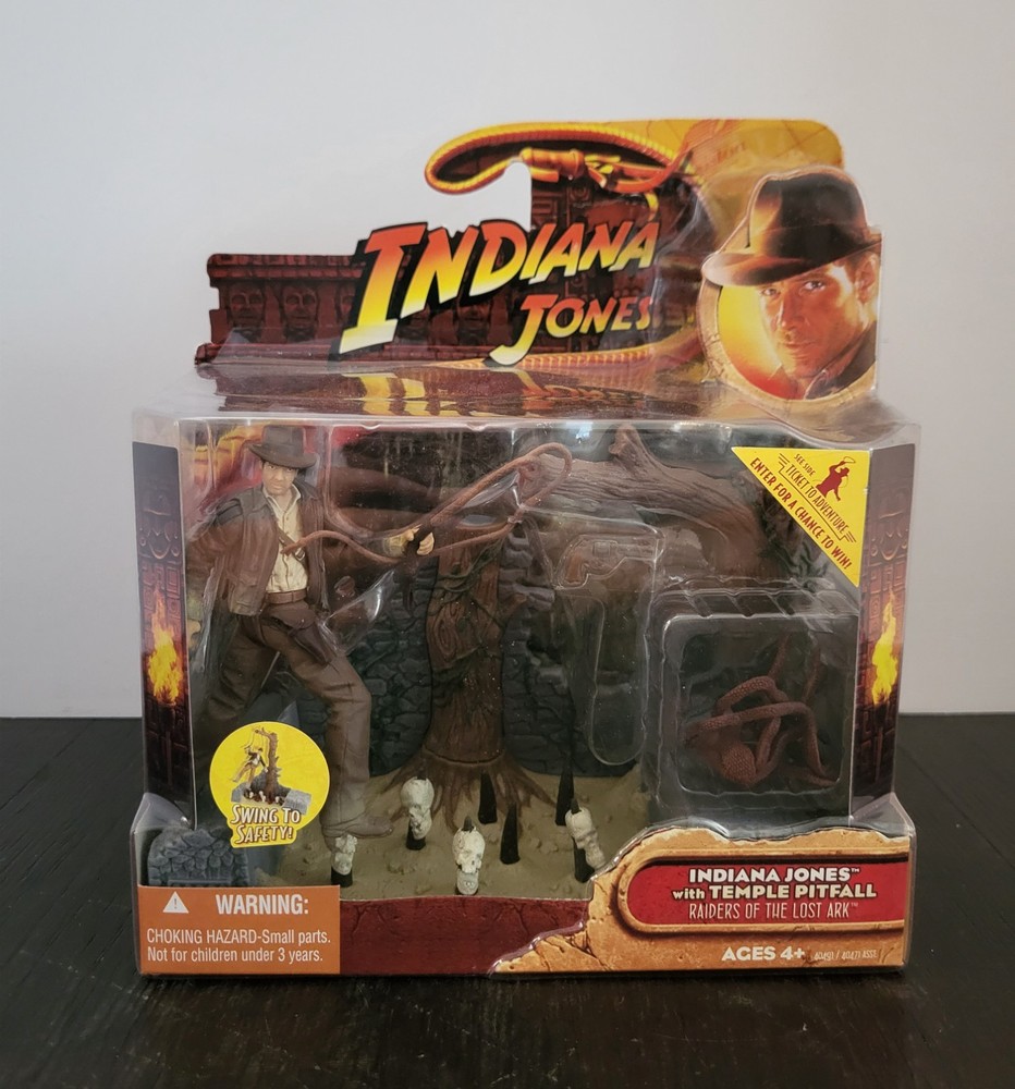 With Temple Pitfall 2008 3.75″ INDIANA JONES Raiders of the Lost Ark MOC NEW