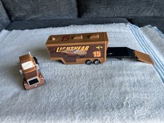 Disney Pixar Cars Rare Chester Whipplefilter Hauler Semi Truck Trailer