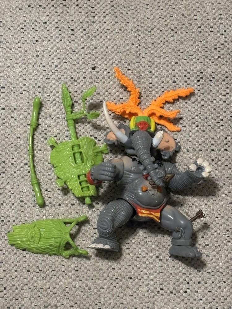 1992 TMNT Dr El Elephant Action Figure Vintage