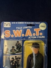 S.W.A.T Action Figures From 1975 & 1976 Fully Jointed Hondo, McCabe and Luca 8”