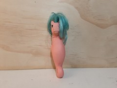 Vintage G1 My Little Pony Wavedancer Sea Pony 1984 Hasbro Pink Blue Hair