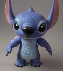 Lilo Stitch Larger Than Life Poseable Vinyl PVC Figure Doll Toy, 14 in Tall