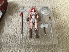 Red Sonja She Devil 5-inch Bendable Action Figure By NJ Croce